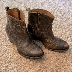 Bed Stu distressed bootie